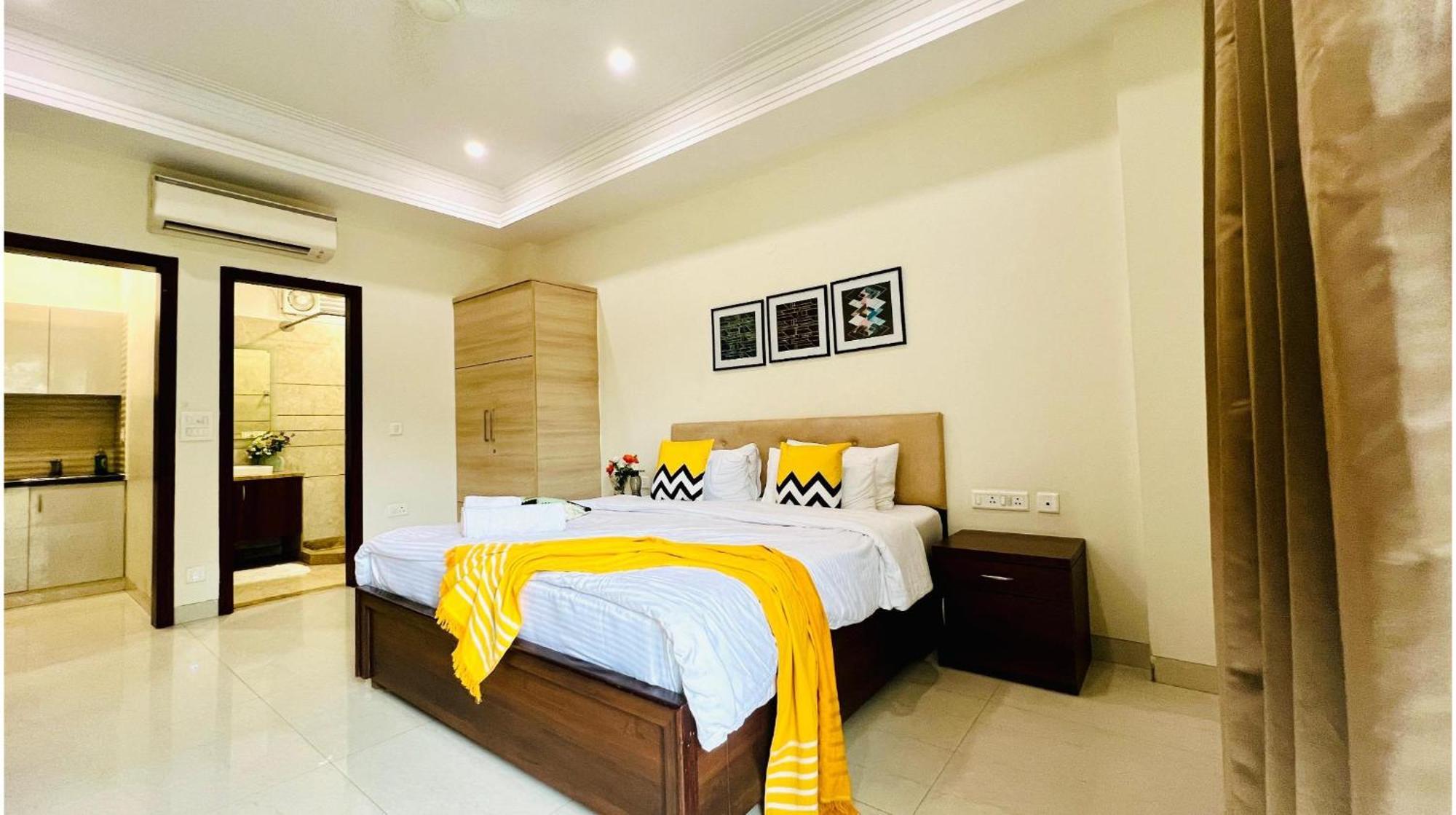 Olive Service Apartments - Golf Course Road Gurgaon Esterno foto