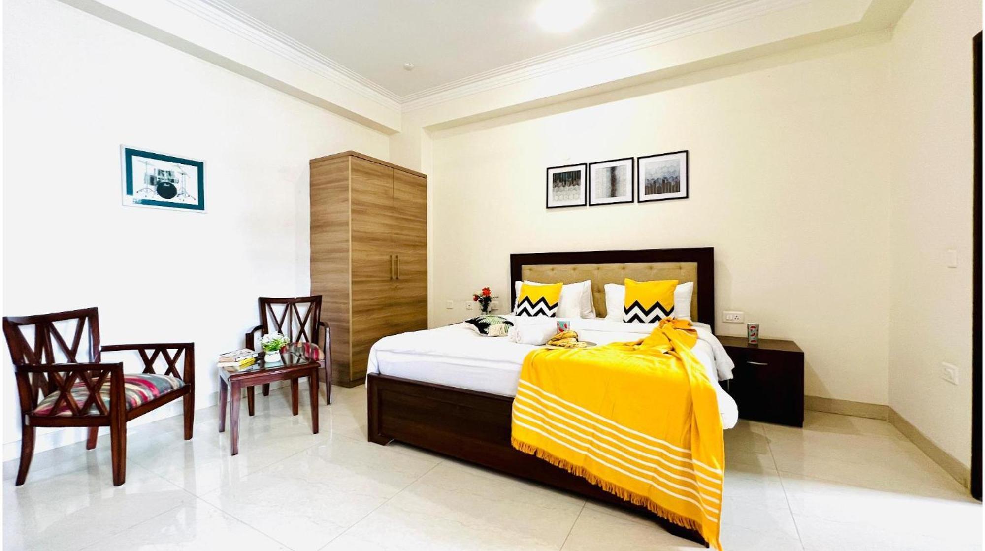 Olive Service Apartments - Golf Course Road Gurgaon Esterno foto