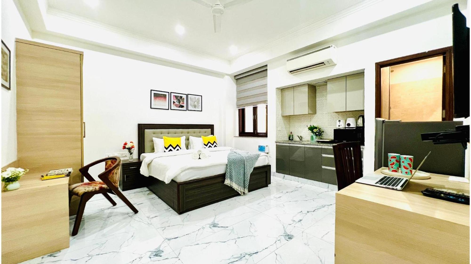Olive Service Apartments - Golf Course Road Gurgaon Esterno foto